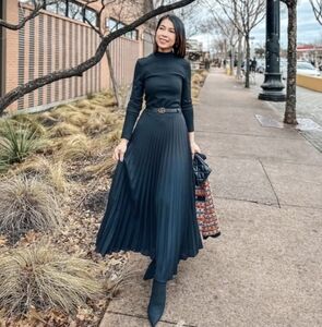 Zara Black Midi Dress